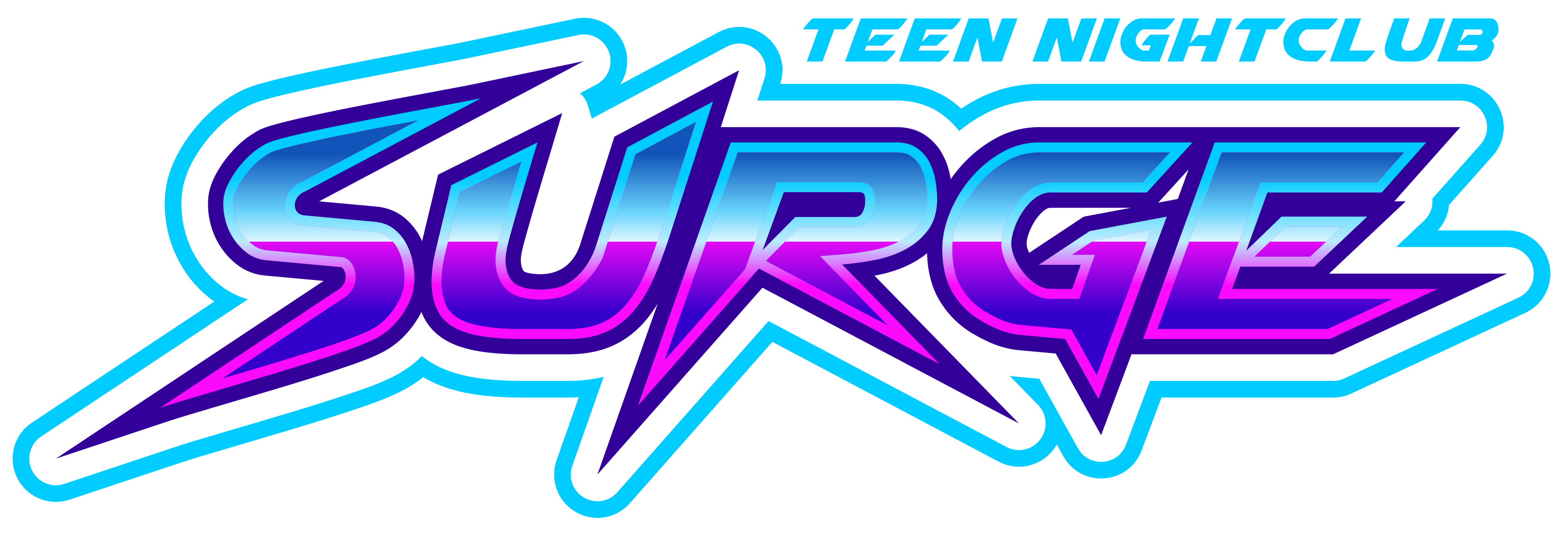 Surge Teen Nightclub Logo